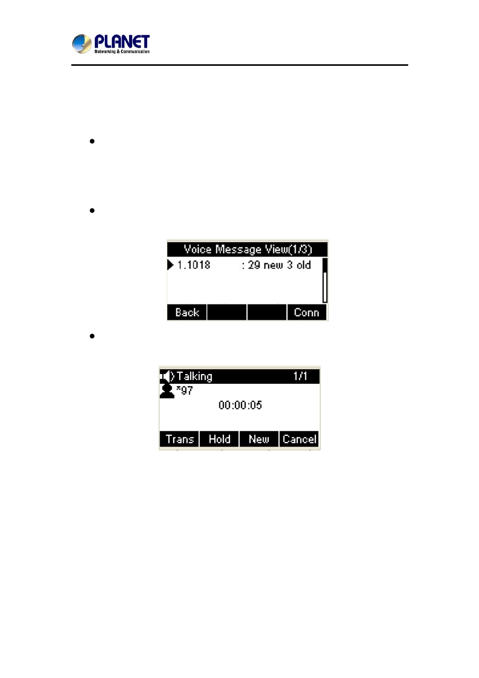 PLANET VIP-1010PT User Manual | Page 32 / 78