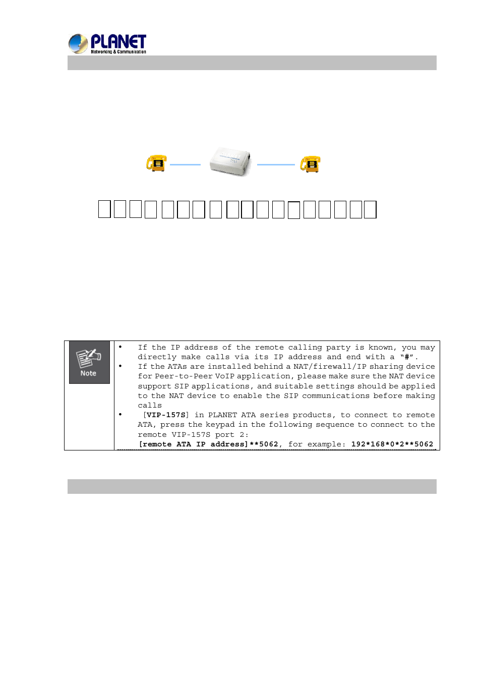 Case 3: call forward feature_example 1 | PLANET VIP-156PE User Manual | Page 60 / 75