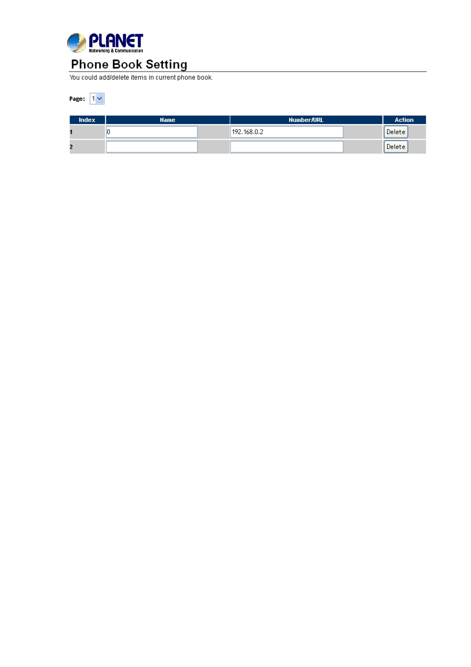 PLANET VIP-156PE User Manual | Page 67 / 75