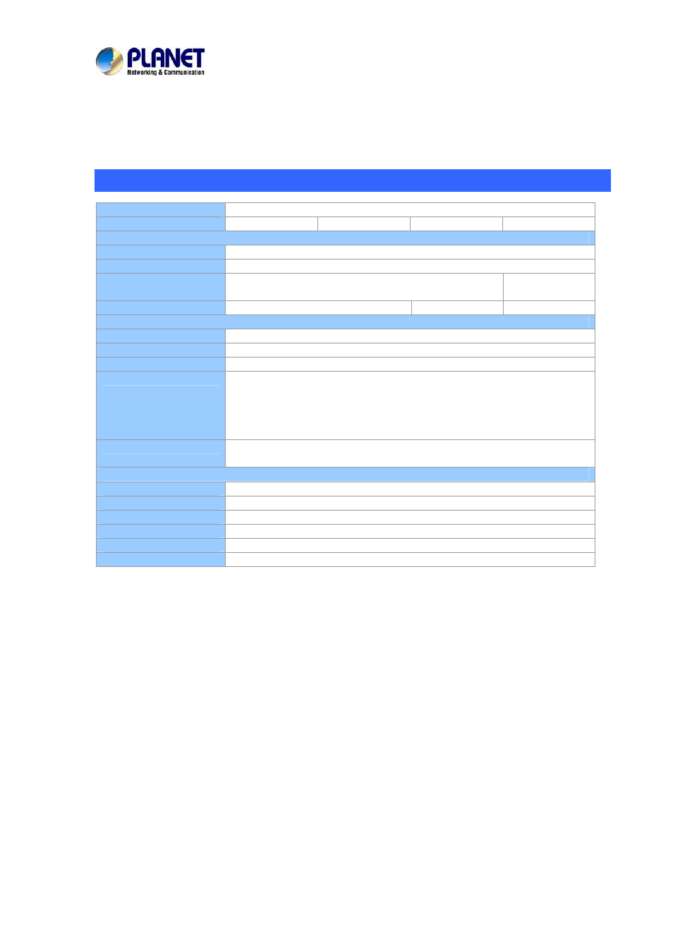 PLANET VIP-156PE User Manual | Page 70 / 75