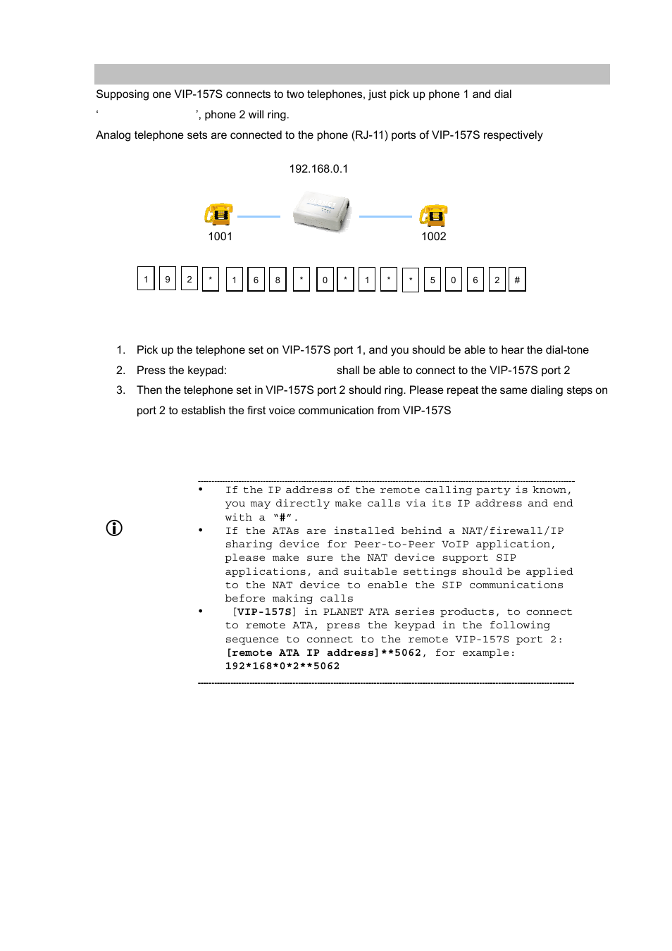 Hint | PLANET VIP-156PE User Manual | Page 54 / 68