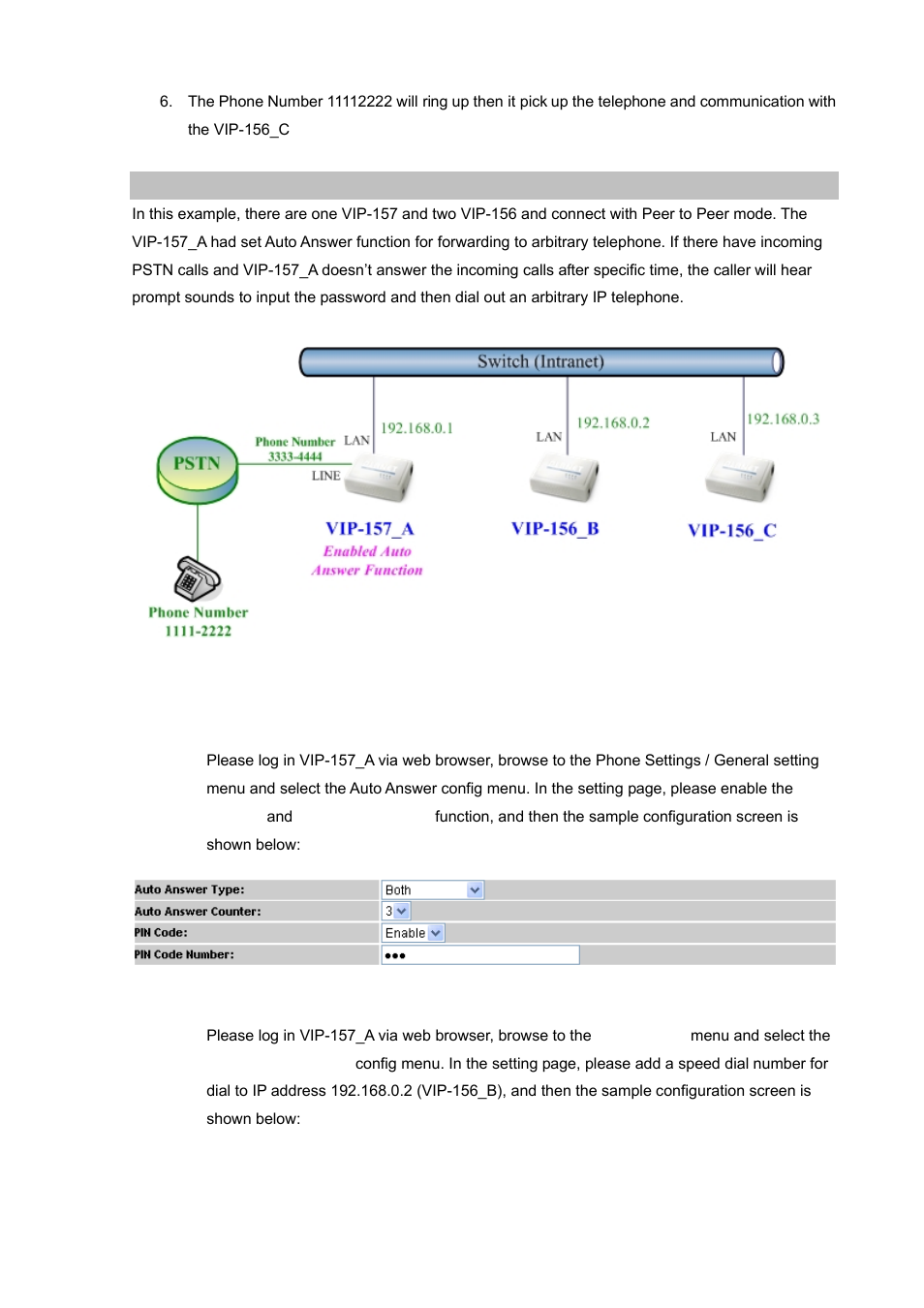 Case 8: auto answer feature_pstn to ip | PLANET VIP-156PE User Manual | Page 60 / 68