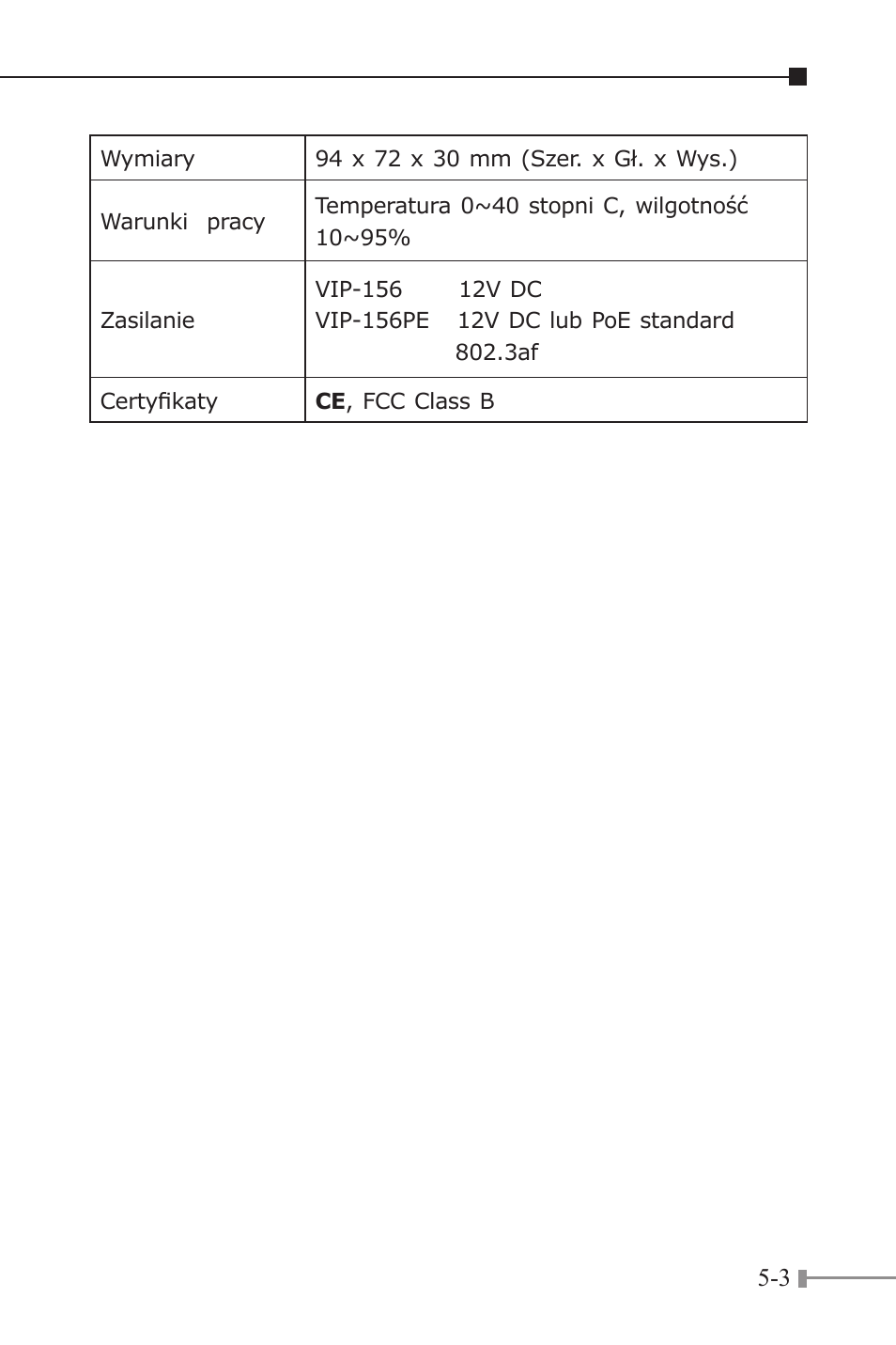 PLANET VIP-156 User Manual | Page 59 / 68