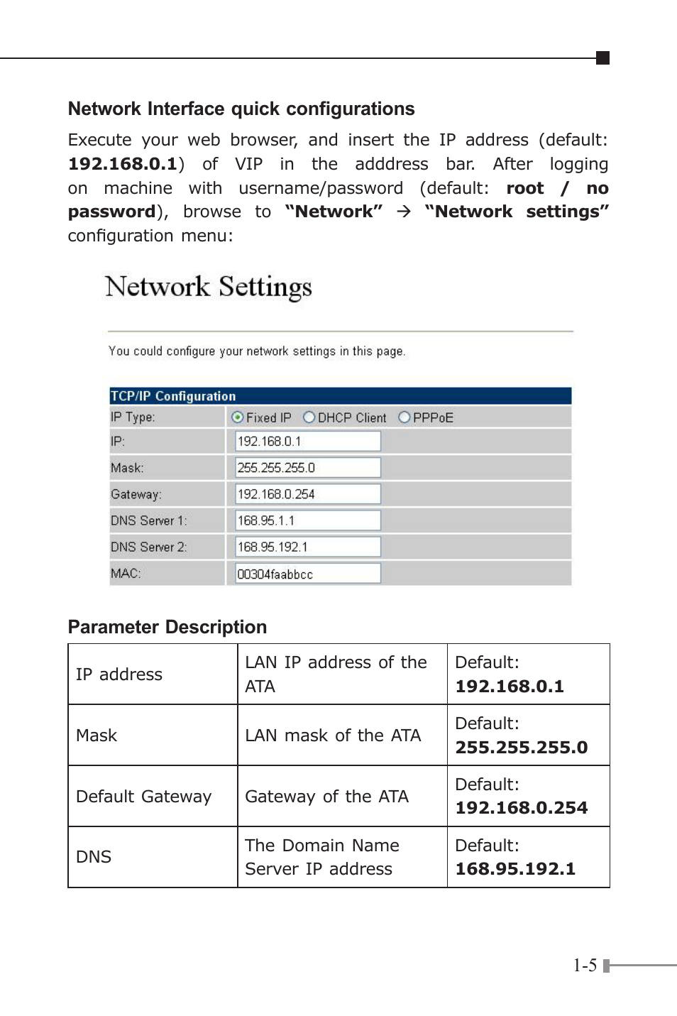 PLANET VIP-156 User Manual | Page 7 / 68