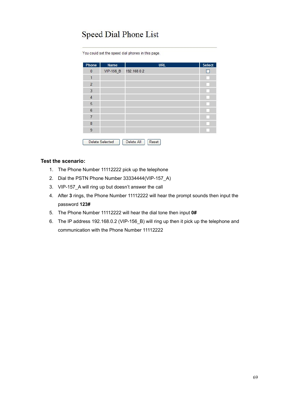 PLANET VIP-156PE User Manual | Page 69 / 76