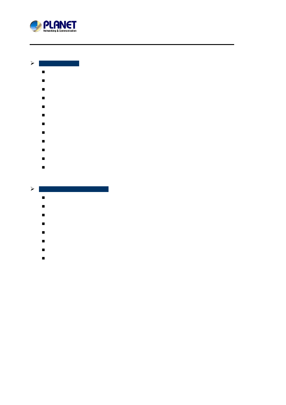 PLANET VIP-2020PT User Manual | Page 12 / 107
