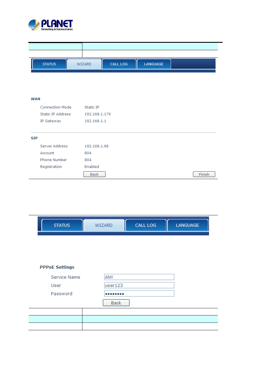 PLANET VIP-2020PT User Manual | Page 48 / 107