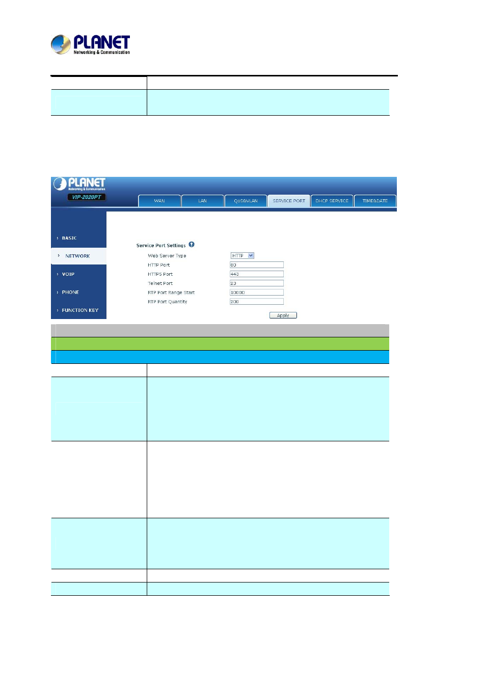 PLANET VIP-2020PT User Manual | Page 56 / 107