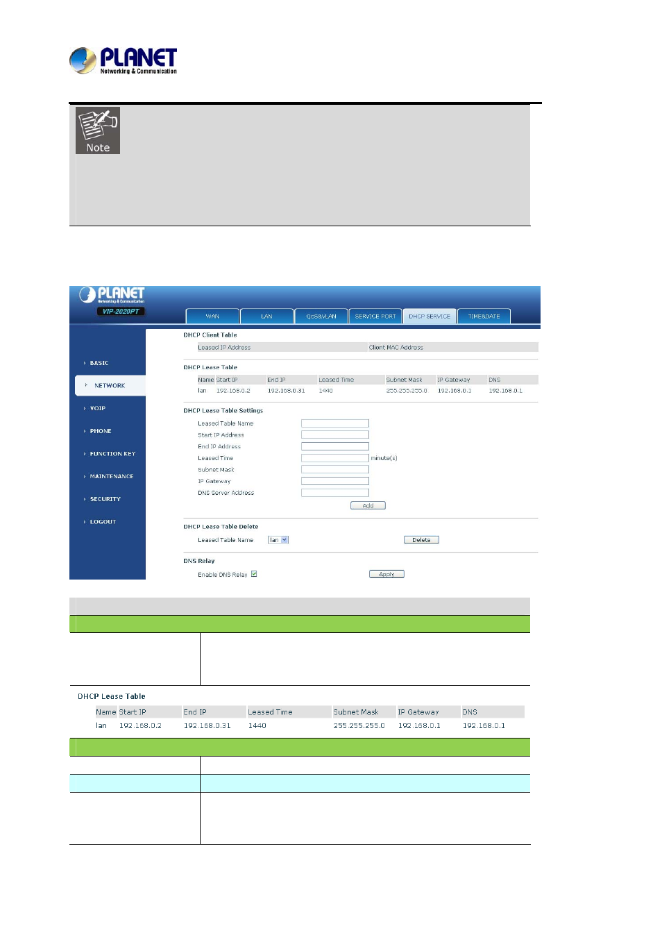 PLANET VIP-2020PT User Manual | Page 57 / 107