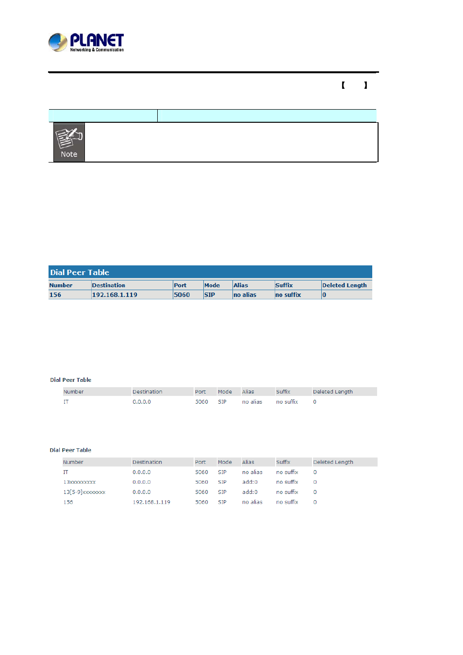 PLANET VIP-2020PT User Manual | Page 70 / 107
