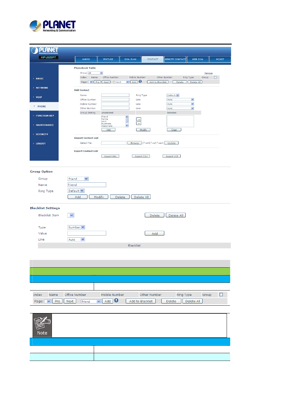 PLANET VIP-2020PT User Manual | Page 81 / 107