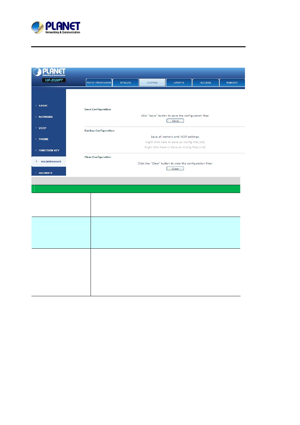 PLANET VIP-2020PT User Manual | Page 93 / 107