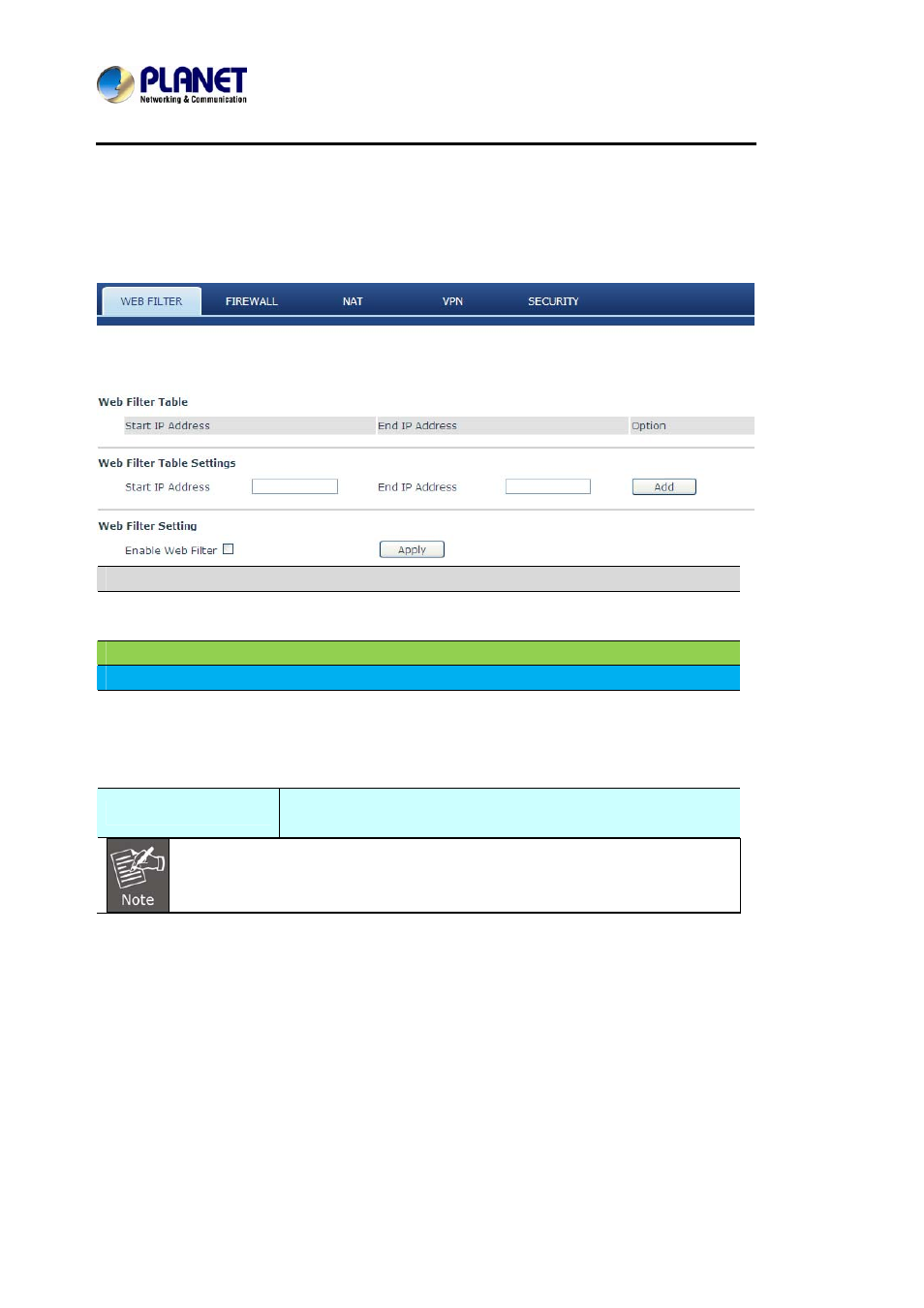 7 security, Security | PLANET VIP-2020PT User Manual | Page 97 / 107