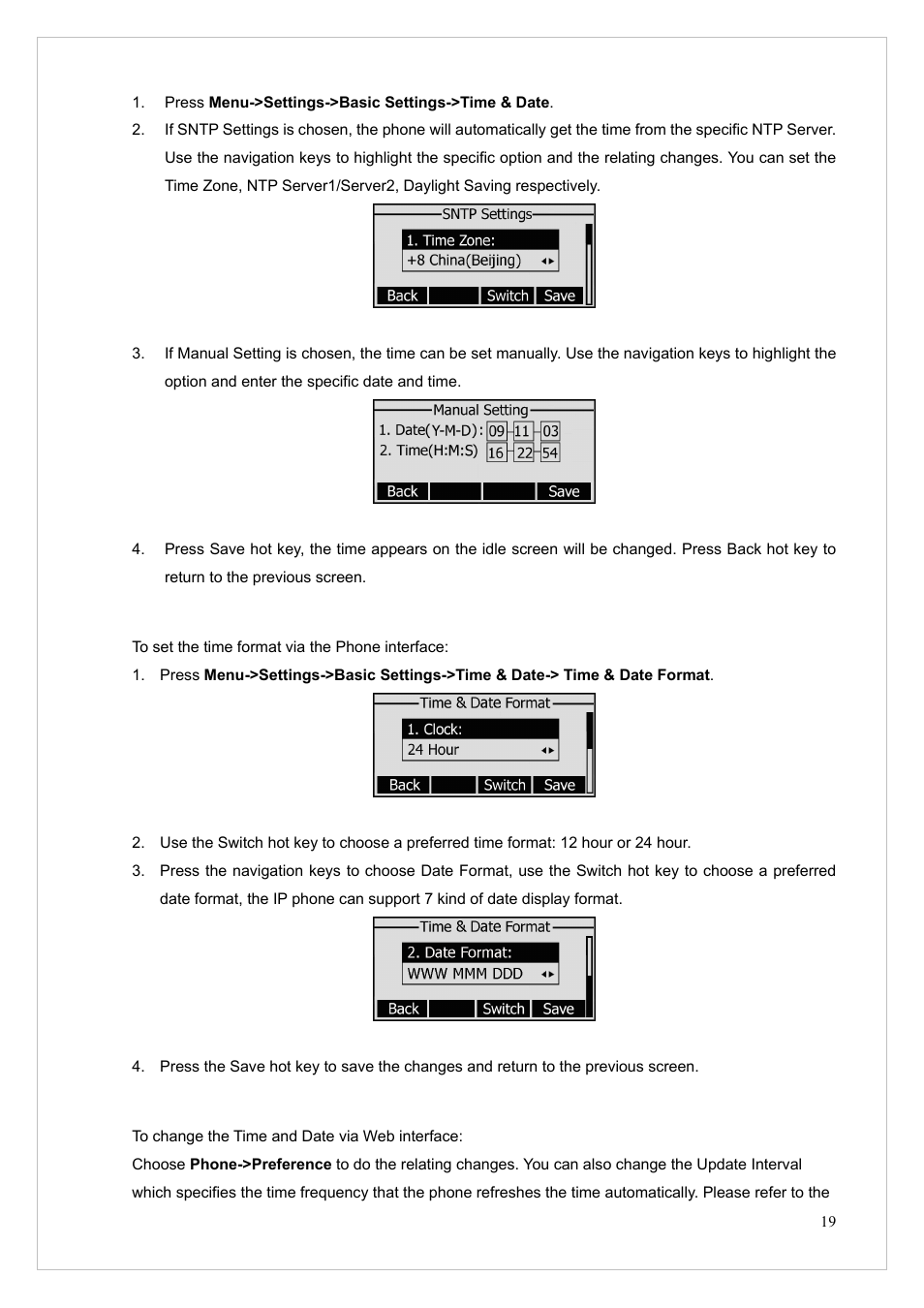 PLANET VIP-255PT User Manual | Page 19 / 53