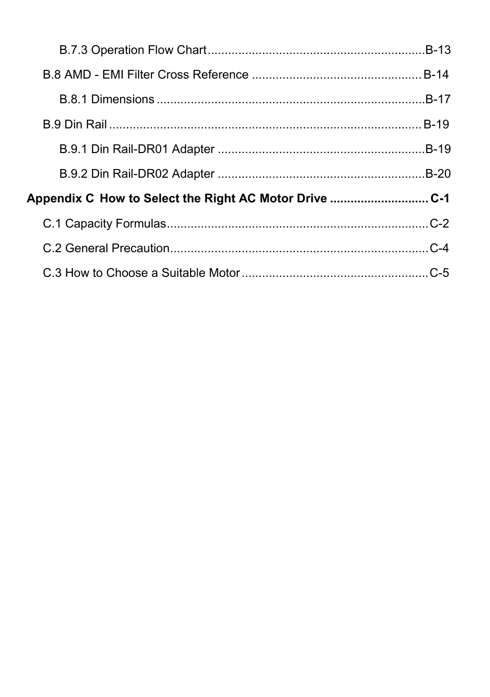 Delta Electronics VFD-M User Manual | Page 9 / 173
