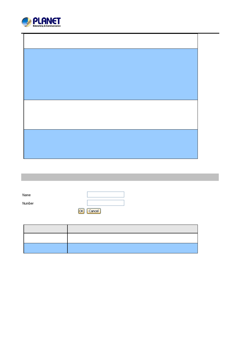 Black list | PLANET VIP-256PT User Manual | Page 48 / 64