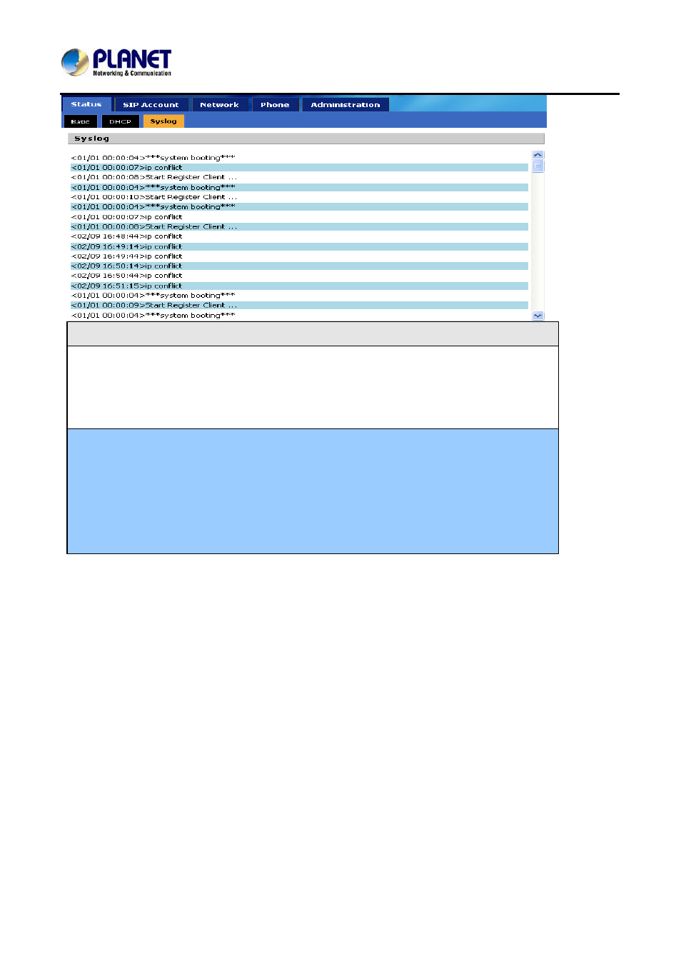 PLANET VIP-256PT User Manual | Page 55 / 64