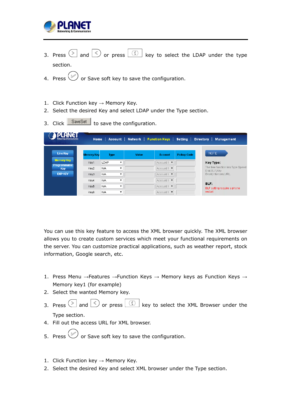15 xml browser, Rowser | PLANET VIP-6040PT User Manual | Page 109 / 126