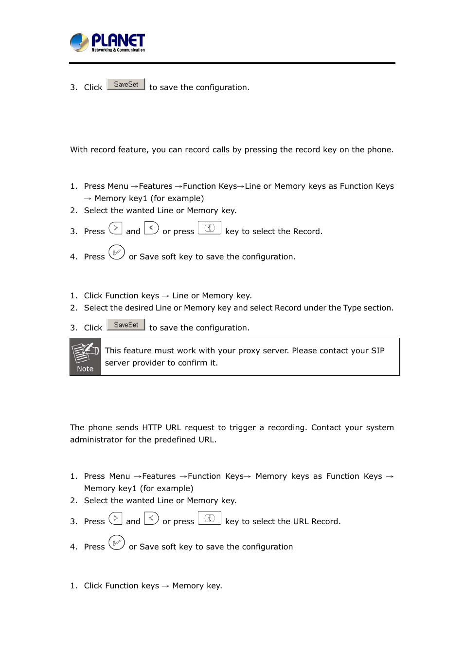 25 record, 26 url record, Ecord | PLANET VIP-6040PT User Manual | Page 115 / 126