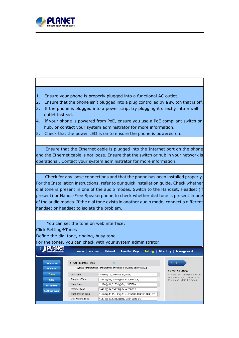 10 appendix, 1 frequently asked questions list, Appendix | Requently, Sked, Uestions | PLANET VIP-6040PT User Manual | Page 123 / 126