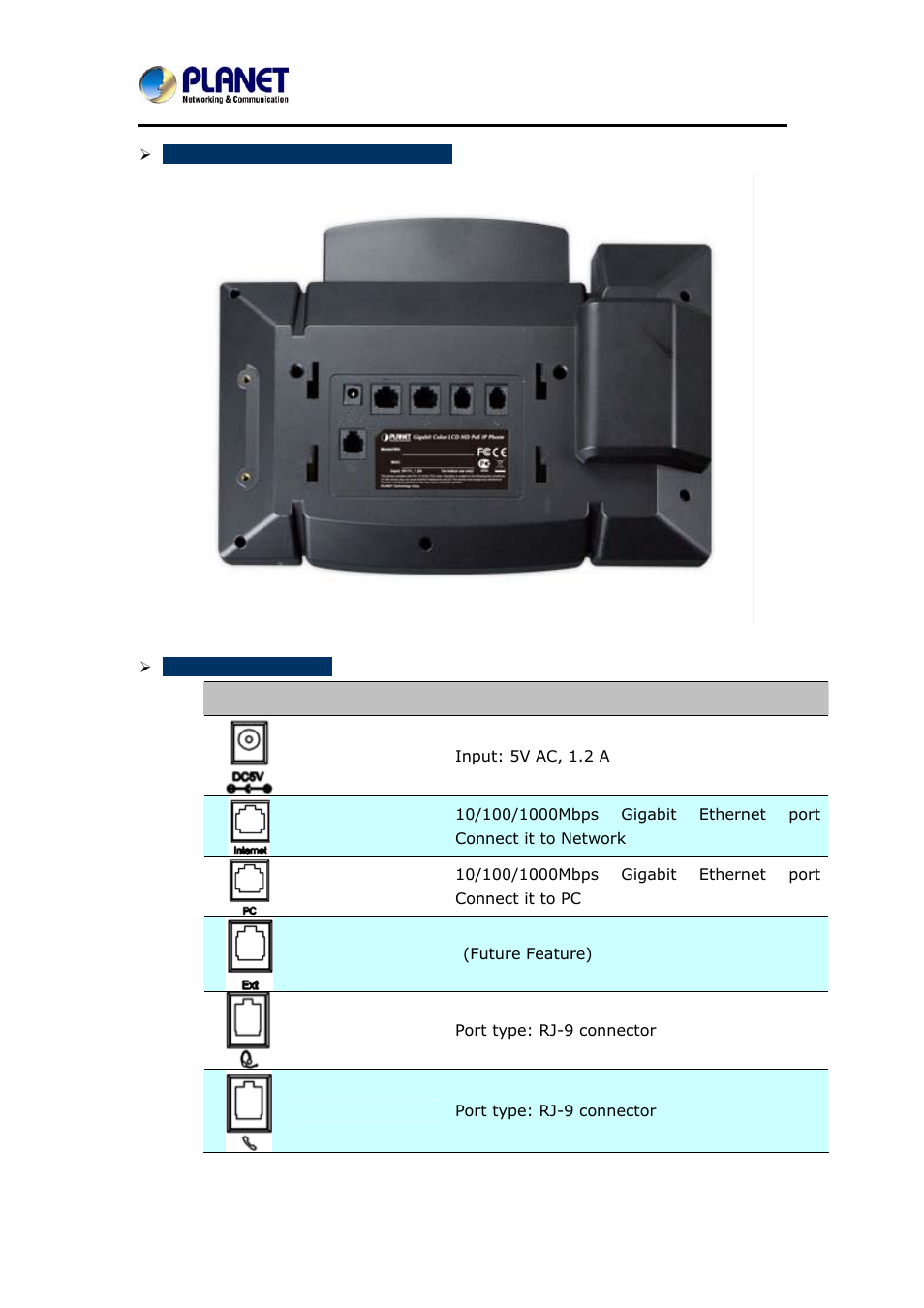 PLANET VIP-6040PT User Manual | Page 21 / 126