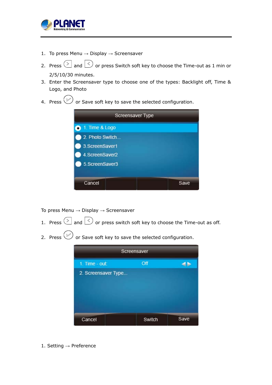 PLANET VIP-6040PT User Manual | Page 57 / 126