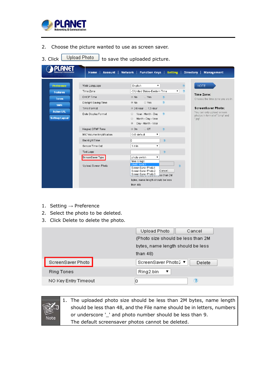 PLANET VIP-6040PT User Manual | Page 58 / 126
