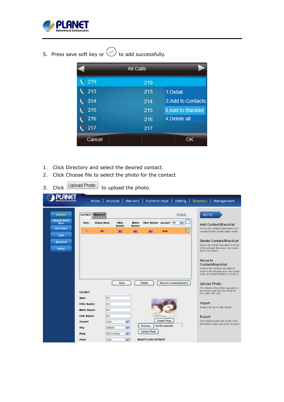 PLANET VIP-6040PT User Manual | Page 63 / 126