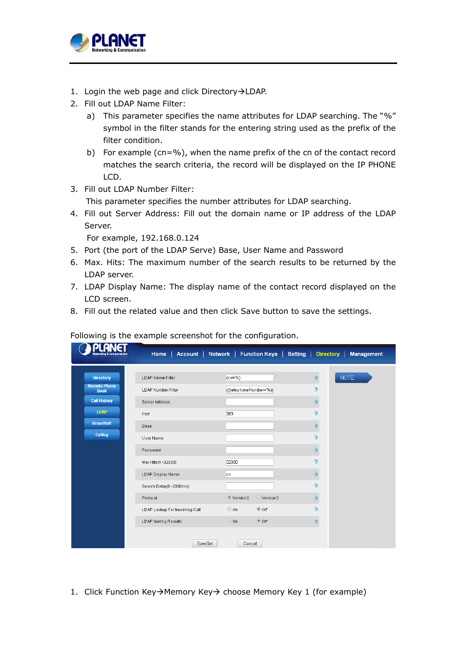 PLANET VIP-6040PT User Manual | Page 68 / 126