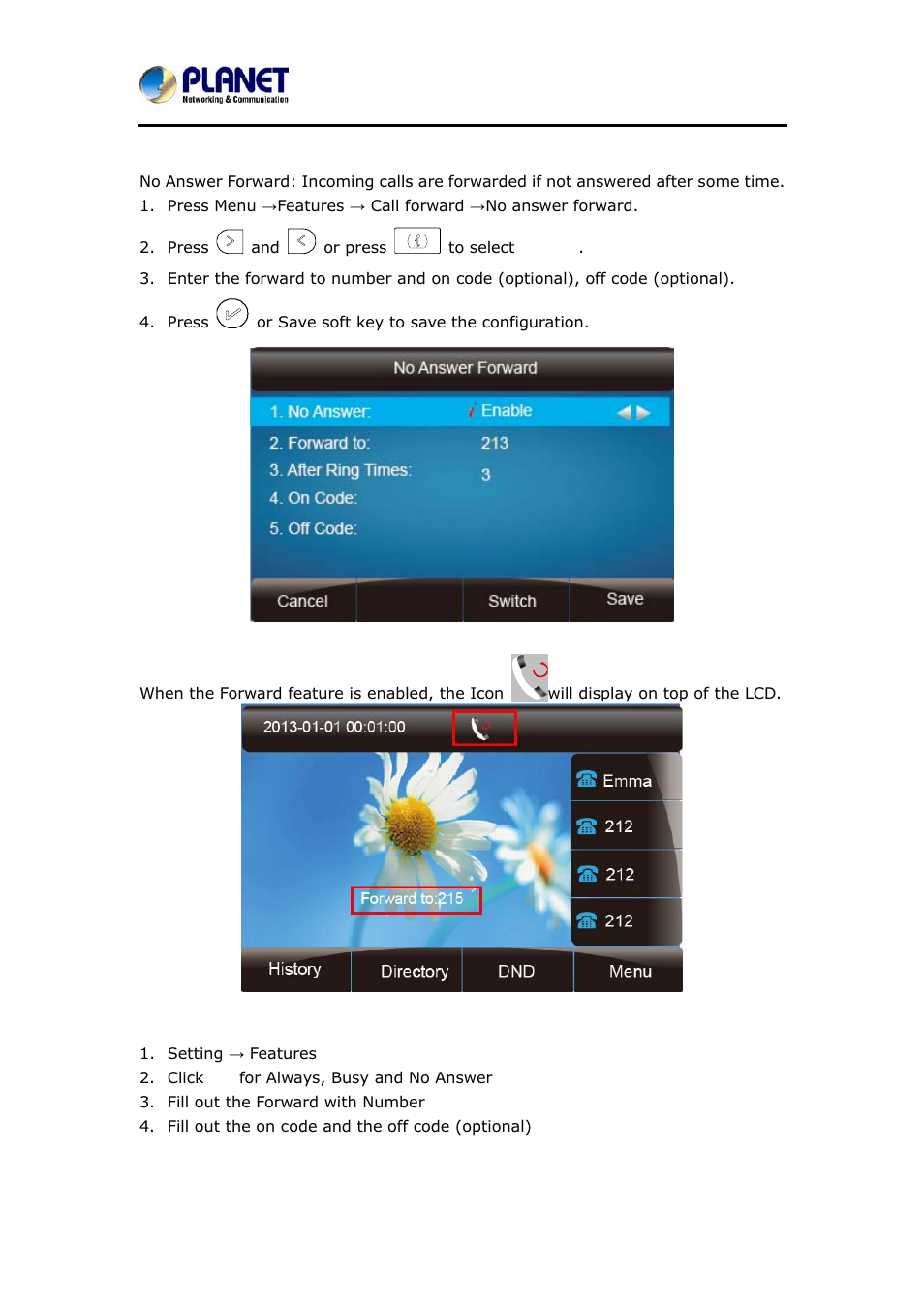 PLANET VIP-6040PT User Manual | Page 85 / 126