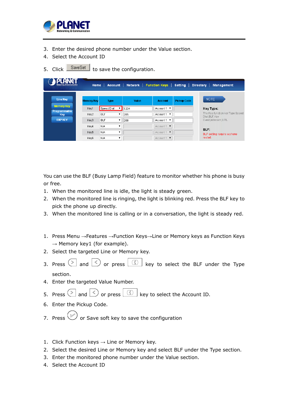 3 blf | PLANET VIP-6040PT User Manual | Page 97 / 126