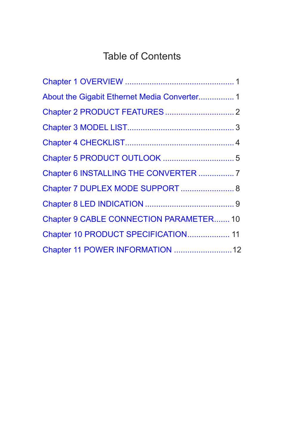 PLANET GT-702 User Manual | Page 3 / 19