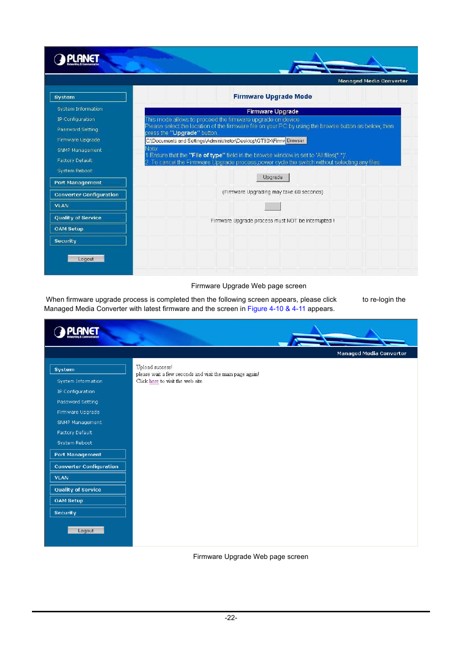 PLANET GT-90x Series User Manual | Page 27 / 63