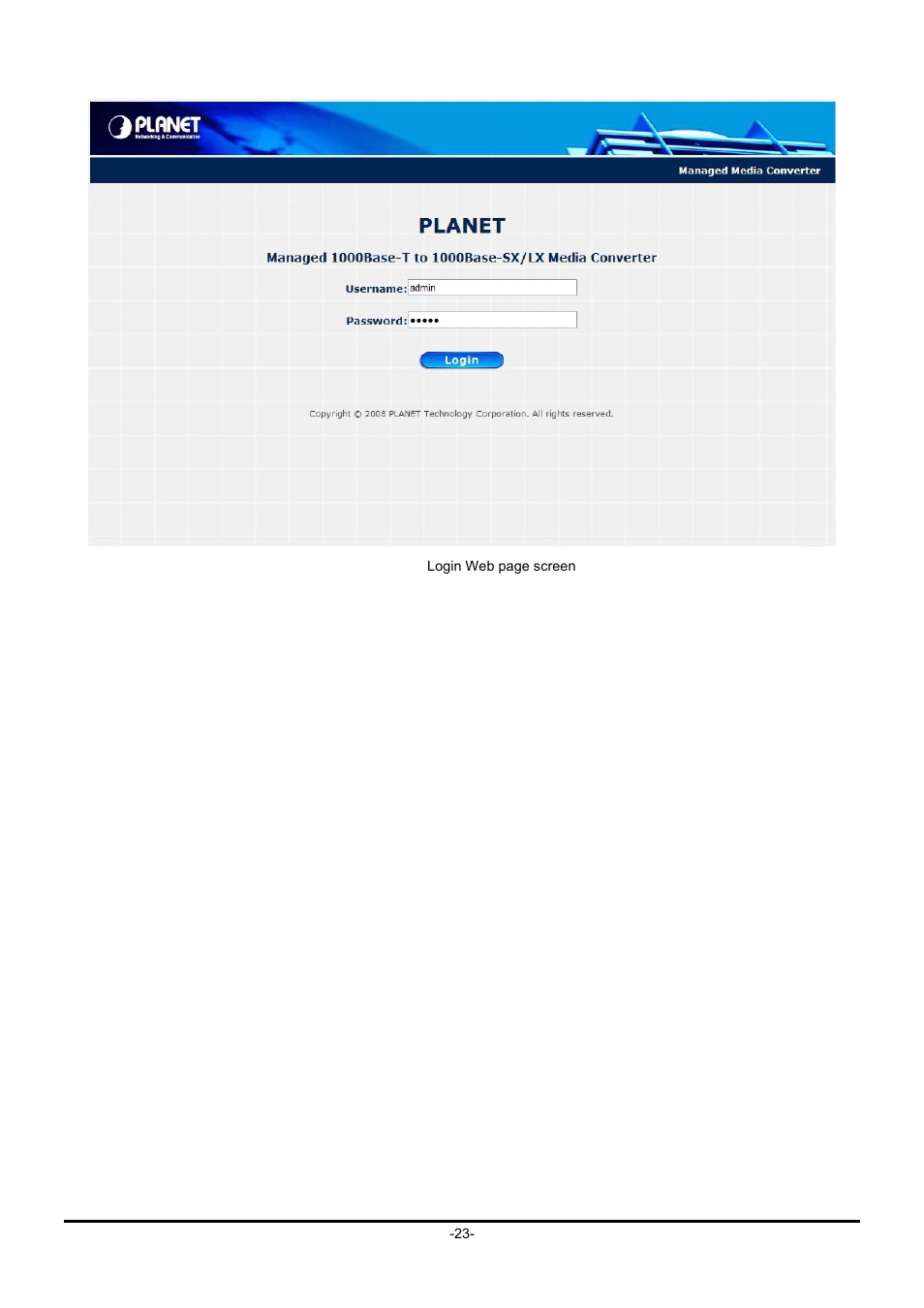 PLANET GT-90x Series User Manual | Page 28 / 63