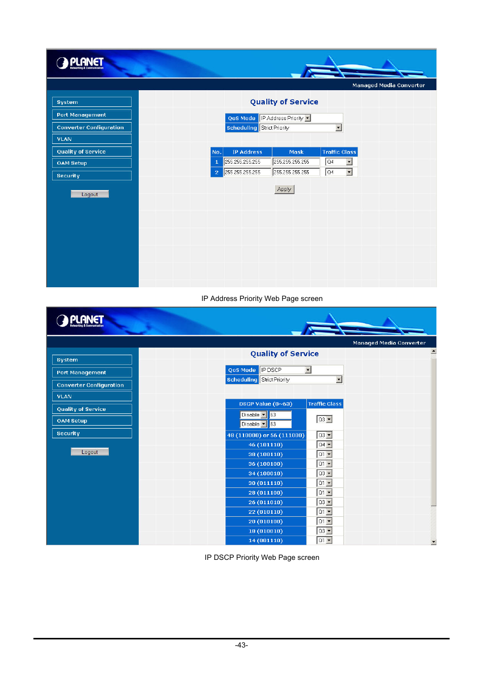 PLANET GT-90x Series User Manual | Page 48 / 63