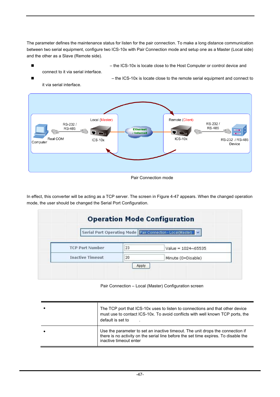 6 pair connection– local mode | PLANET ICS-102 User Manual | Page 52 / 73