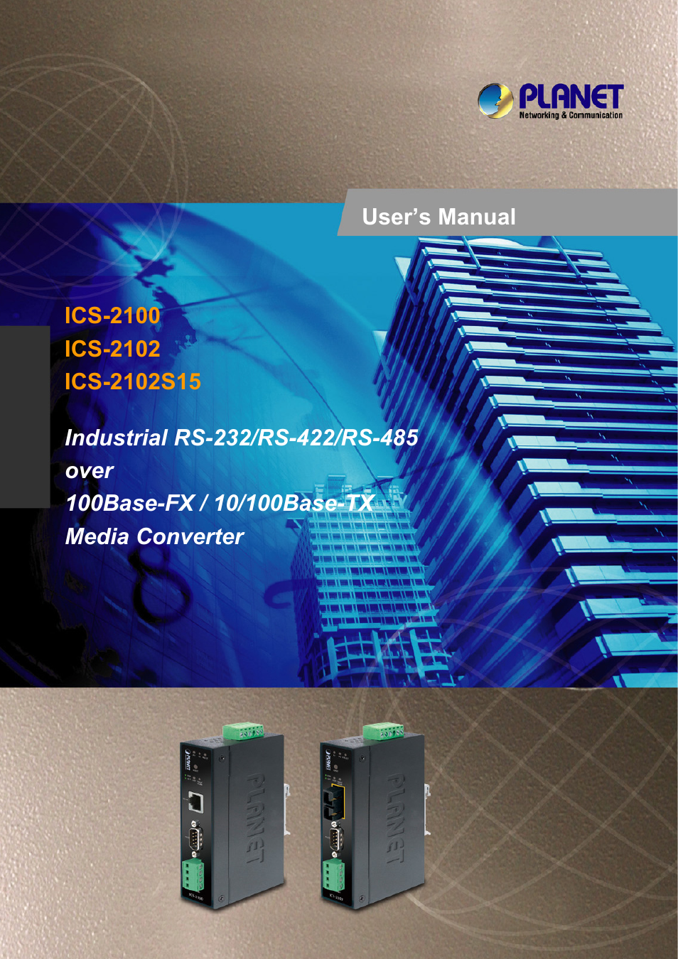 PLANET ICS-2100 User Manual | 69 pages