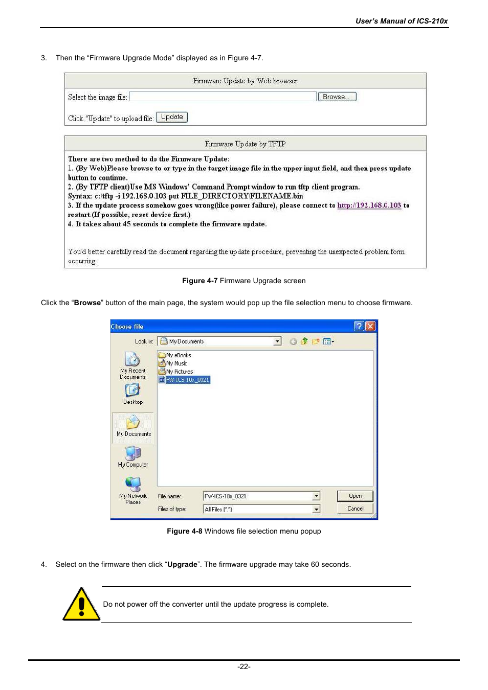 PLANET ICS-2100 User Manual | Page 26 / 69