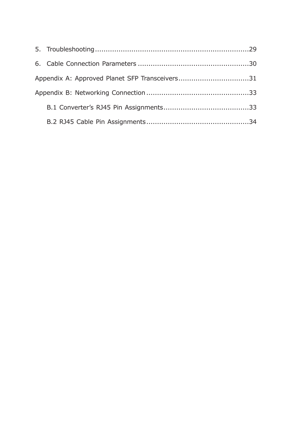 PLANET IGT-1205AT User Manual | Page 5 / 36
