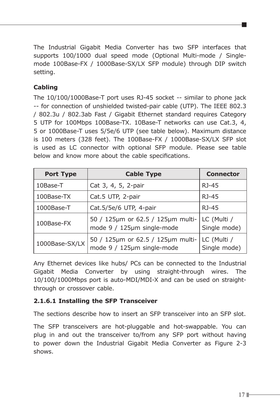 PLANET IGT-1205AT User Manual | Page 17 / 32