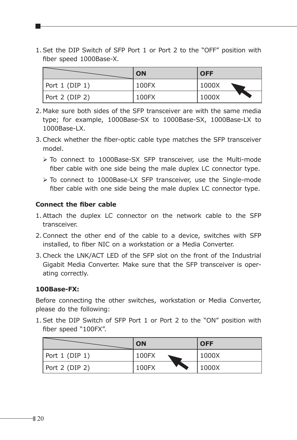 PLANET IGT-1205AT User Manual | Page 20 / 32