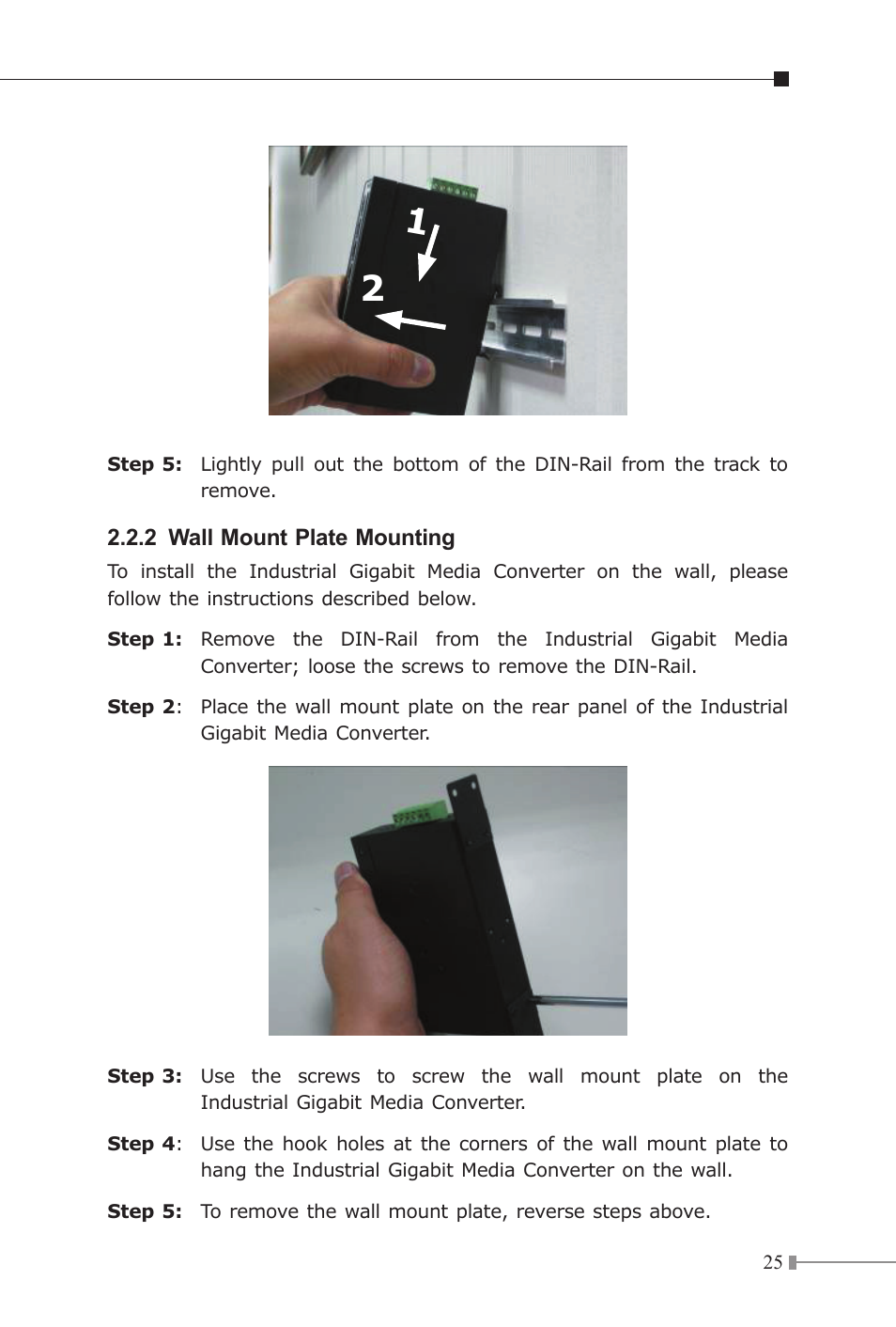 PLANET IGT-1205AT User Manual | Page 25 / 32