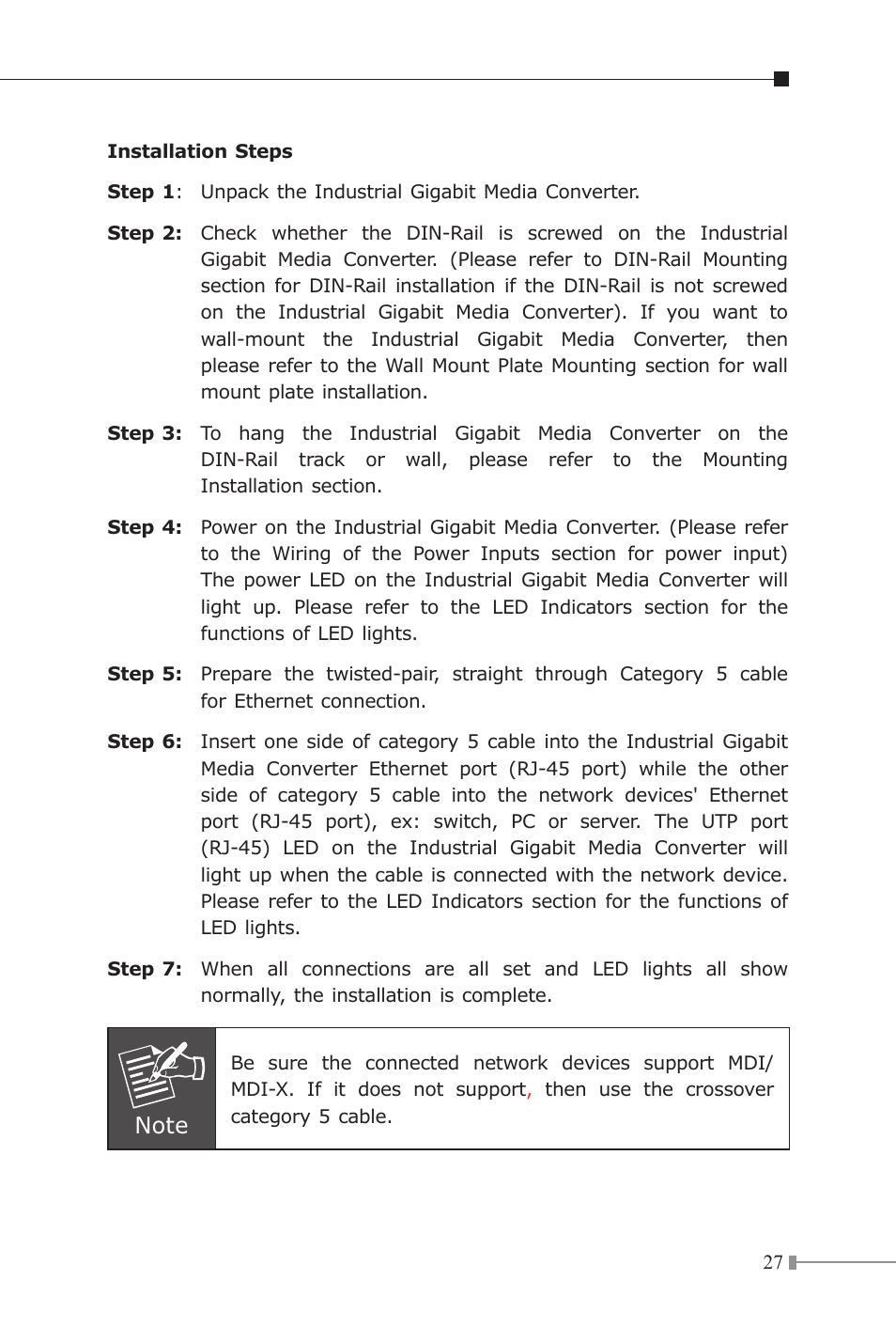 PLANET IGT-1205AT User Manual | Page 27 / 32