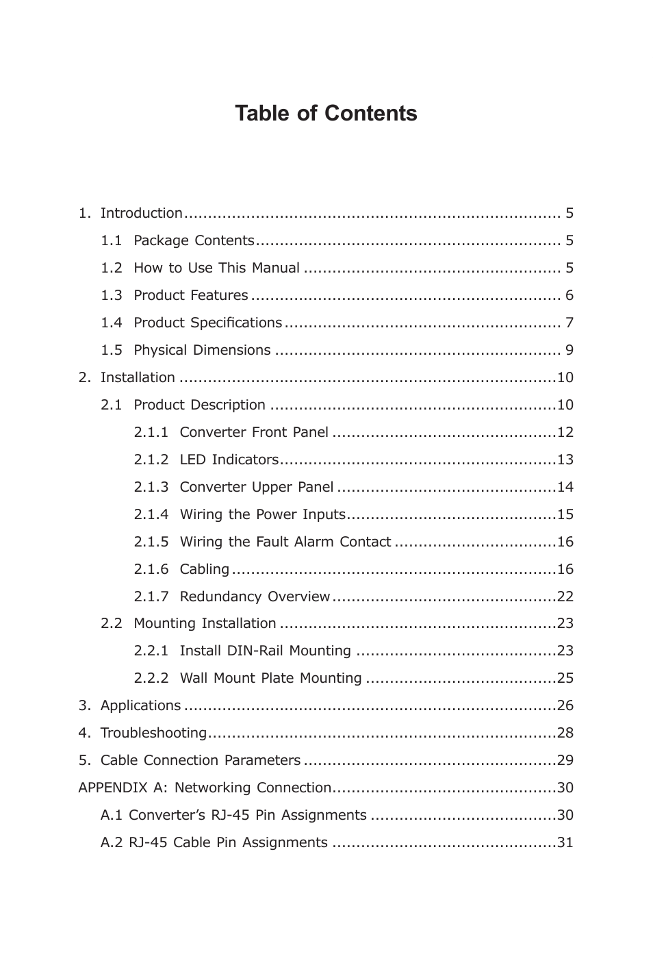 PLANET IGT-1205AT User Manual | Page 4 / 32