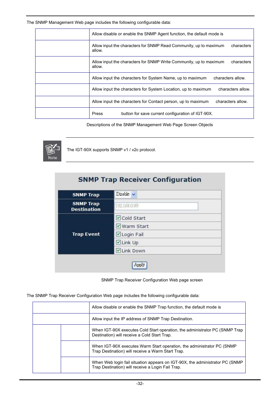 PLANET IGT-902 User Manual | Page 32 / 65