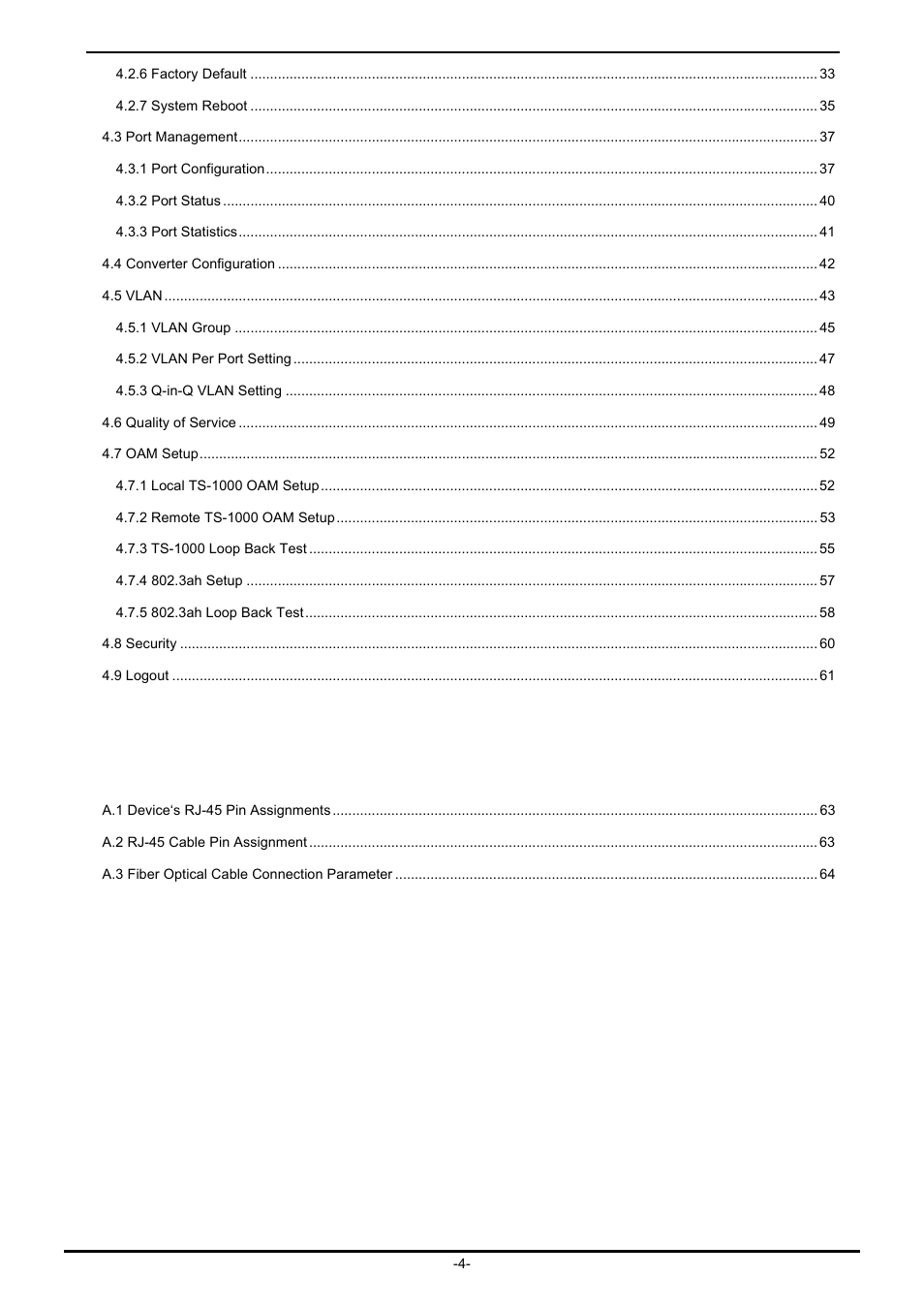 PLANET IGT-902 User Manual | Page 4 / 65