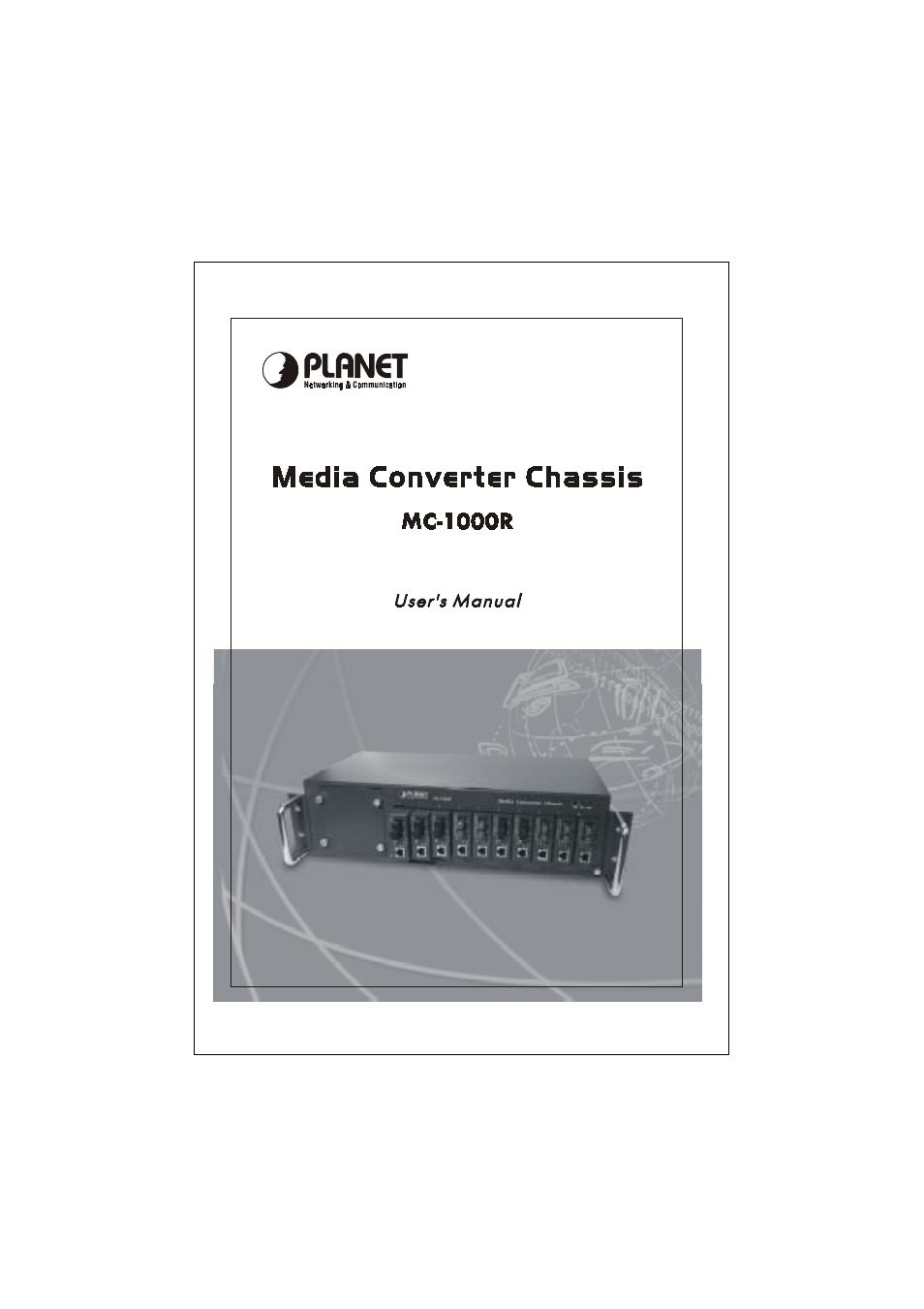 PLANET MC-1000R User Manual | 8 pages