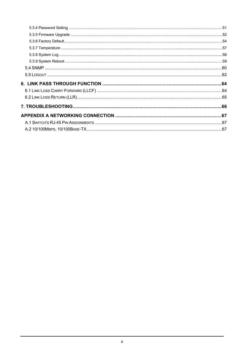 PLANET MC-1610MR User Manual | Page 4 / 68