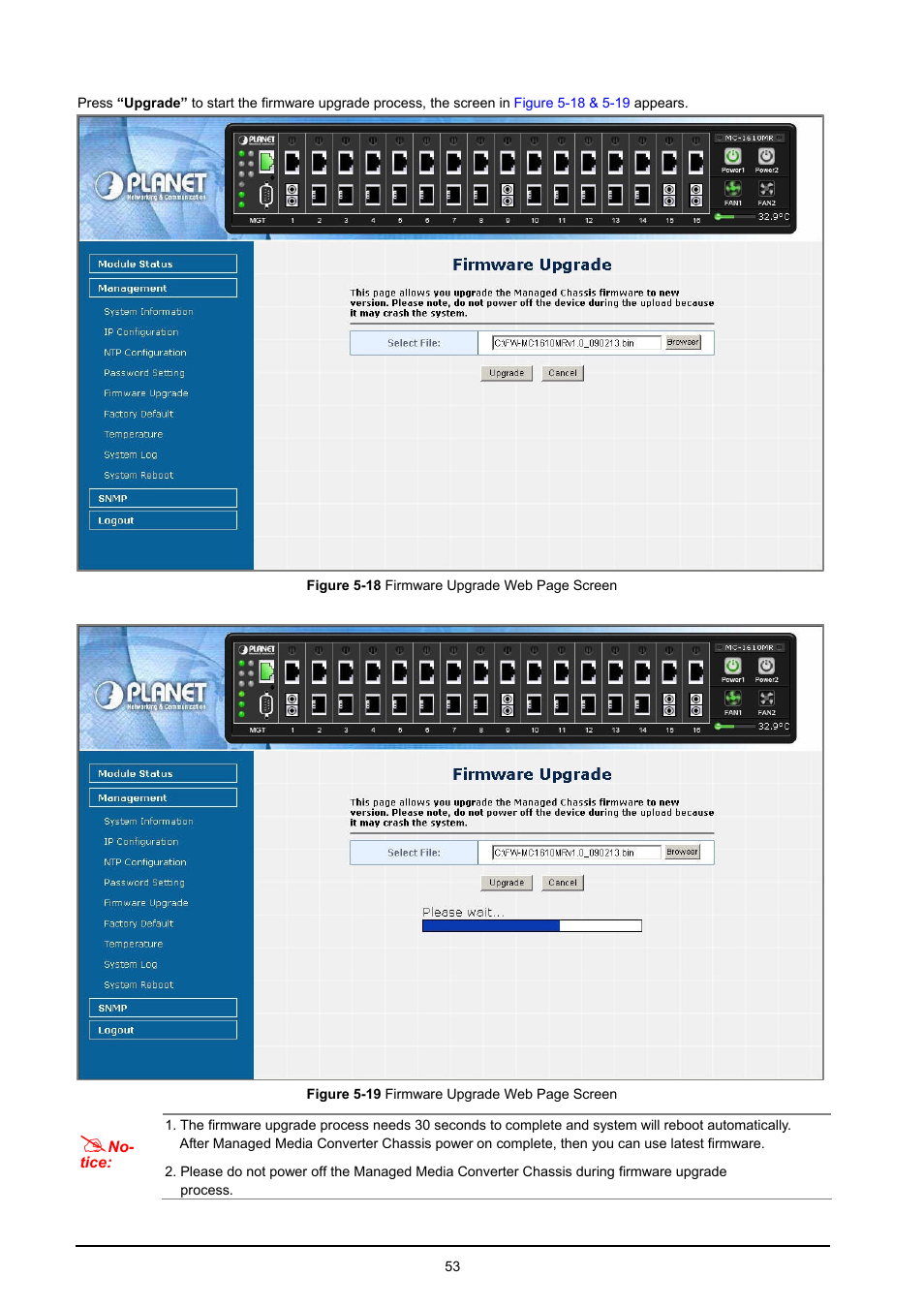 PLANET MC-1610MR User Manual | Page 53 / 68