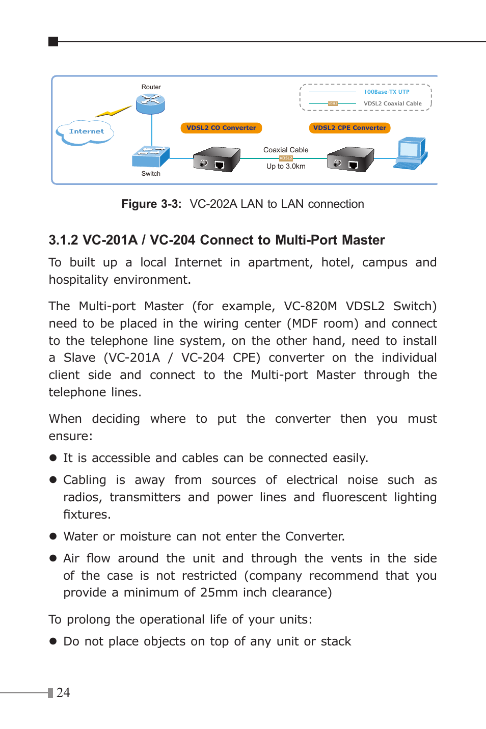 PLANET VC-202A User Manual | Page 24 / 36